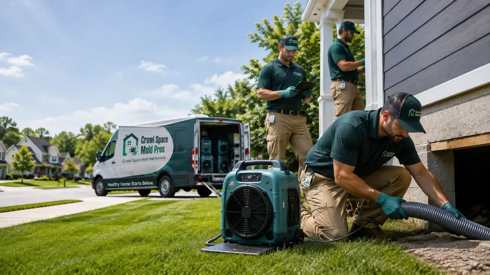 Crawl Space Mold Removal in Grifton, NC